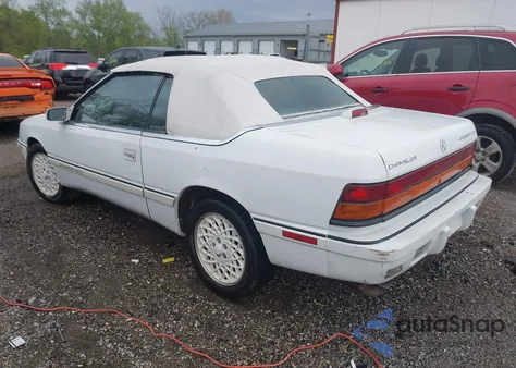1992 Chrysler Lebaron from USA, damaged, VIN 1C3XU45J1NF144810